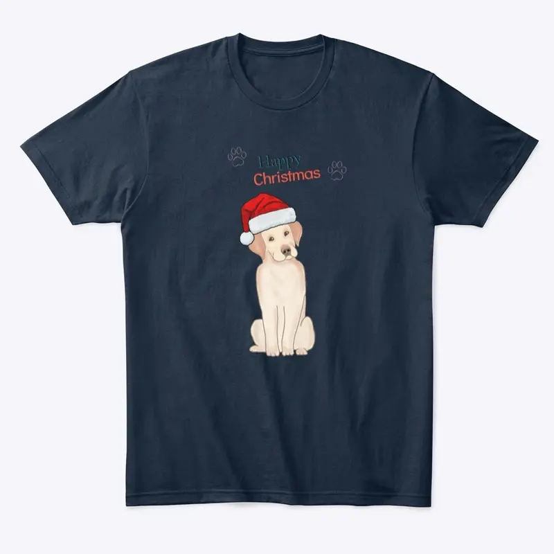 Happy Christmas Dog T-Shirt